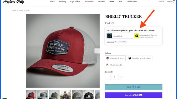 5% of Every Anglers Only Sale Now Goes To Charity