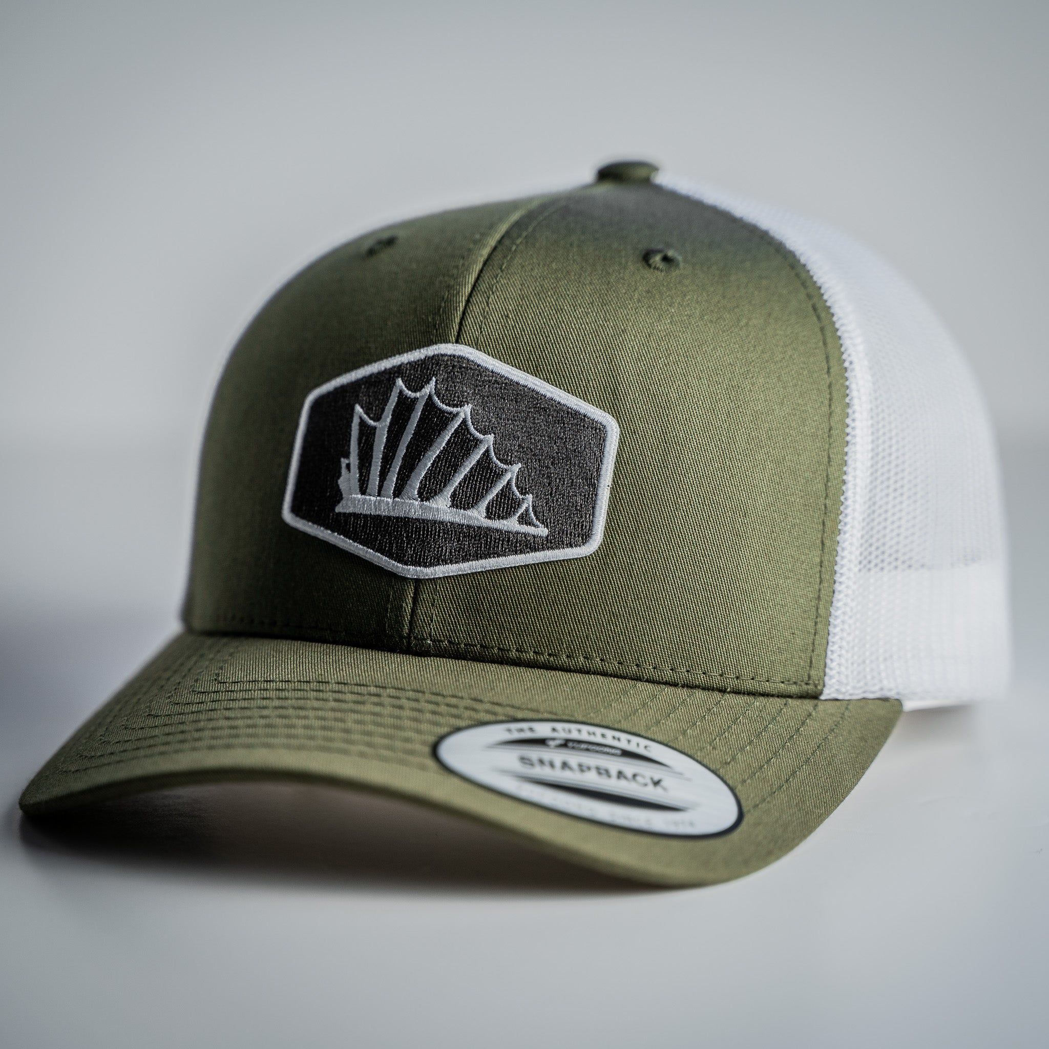 'Fin Up Shield' Trucker