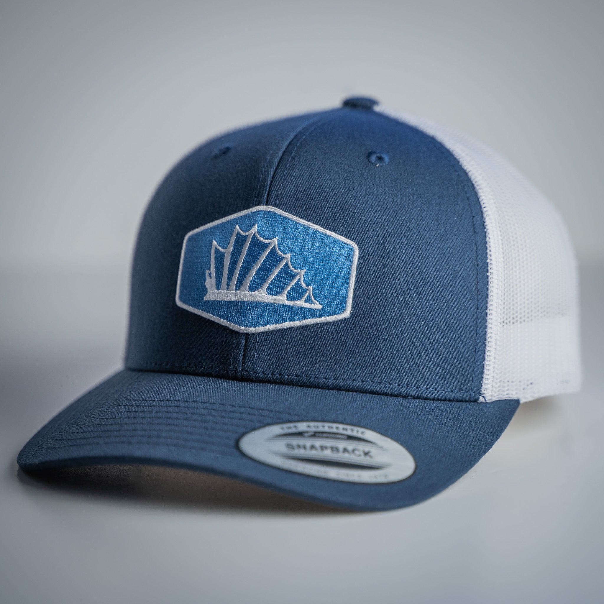 'Fin Up Shield' Trucker