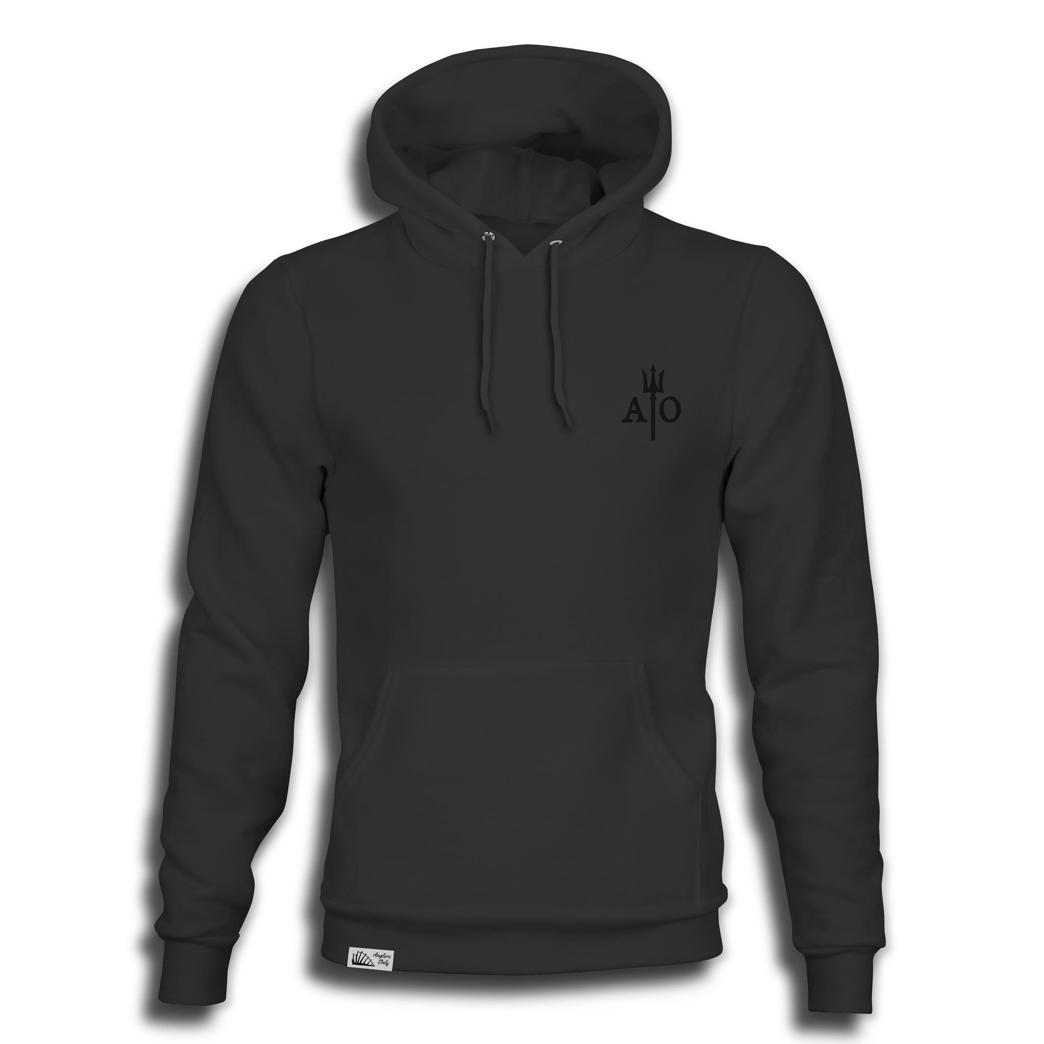 トップス Creek Angler's Device Logo Hoodie L right side product creek qmc hoodie - quiet mountain cafe