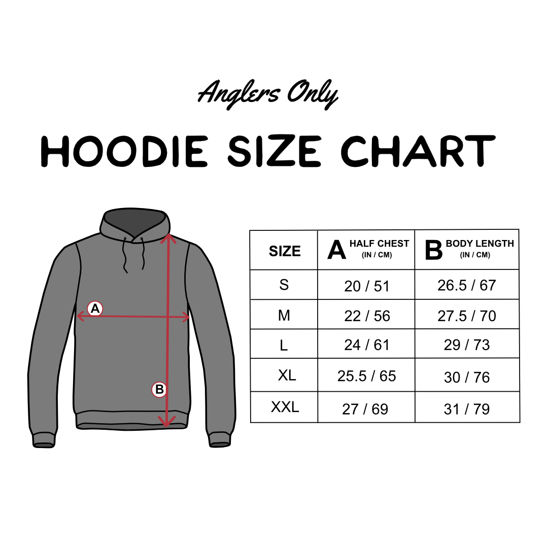 Go Your Own Way Hoodie Fishing Hoodies Anglers Only