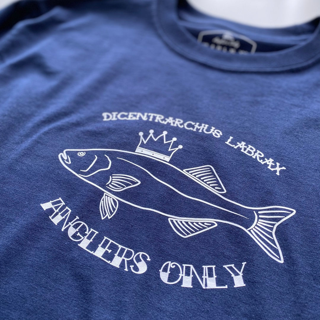 'Silver King' T-Shirt - Navy | Fishing T-Shirts | Anglers Only