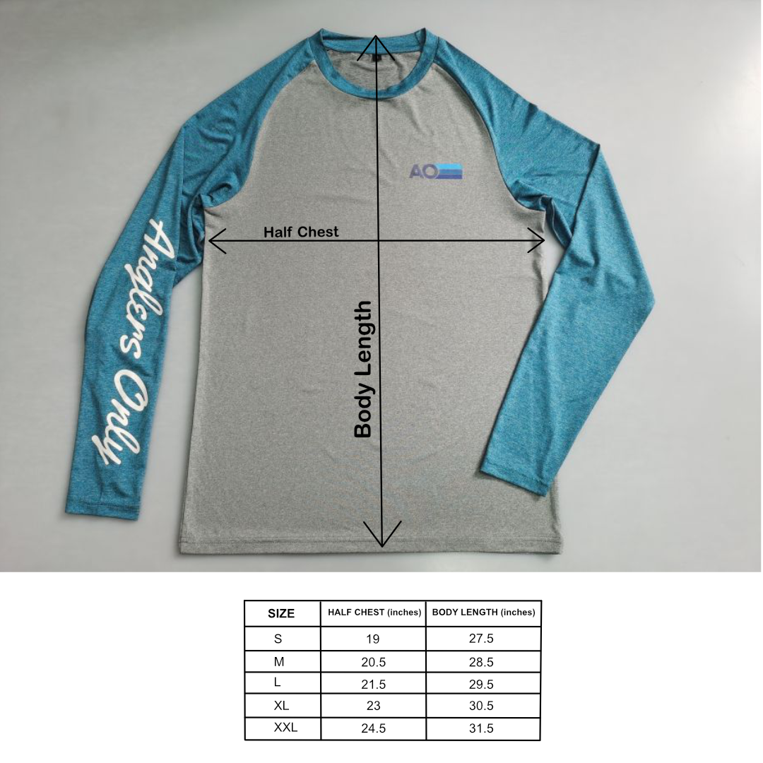 Fathoms' Tech Top | Upf Performance Fishing Shirts | Anglers Only Medium